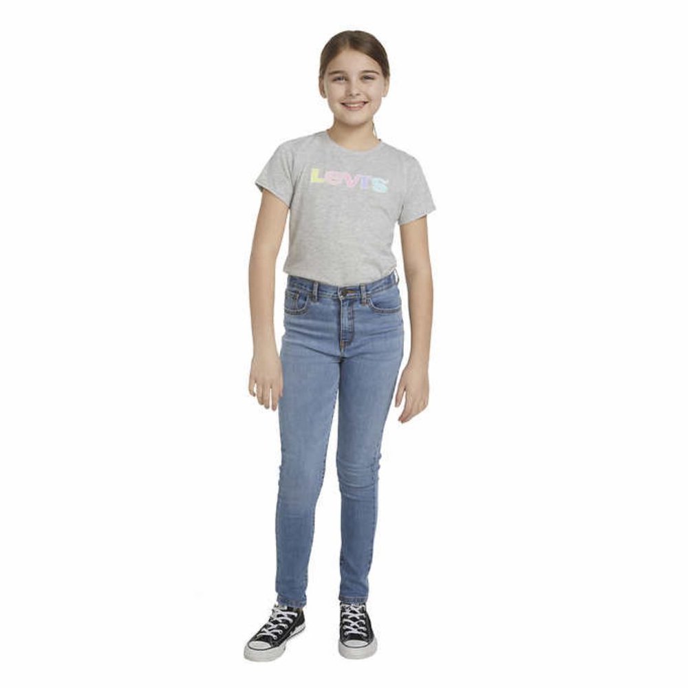 New!! Girl’s Boys Kids Women's Levi's 720 High Rise Jeans Blue 5 Pockets Size 10